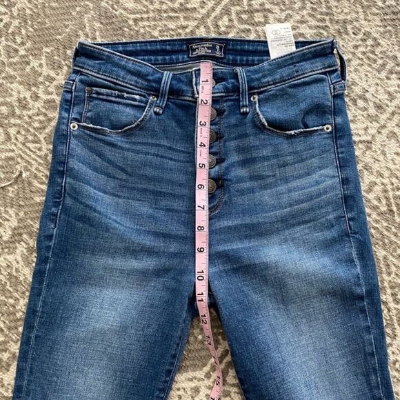 Abercrombie Simone high‎ rise skinny ankle jeans 26/2 - Picture 9 of 13